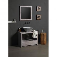 Oval Countertop/Wall-hung Washbasin Terra Lime