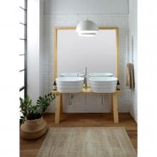 Wooden furniture for washbasin Tinozza cm 121x193 Tela