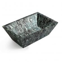 Rectangular Countertop/Wall-hung Washbasin Pietra Alps Green