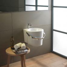 Wall-hung/countertop washbasin cm 40 Bucket