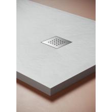 Inox cover for shower drain