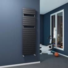 Single radiator towel rail warmer L500 mm Plain