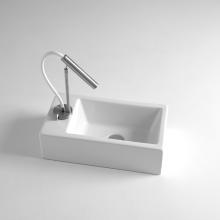 Rectangular Wall-hung Washbasin cm 24x44 Mini