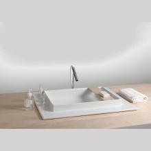 Rectangular Countertop Washbasin Wide-C