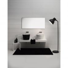 Round Countertop/Wall-hung Washbasin Bacile White