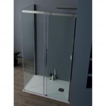 Corner shower cabin cm 100x200 with sliding door 8PSC15