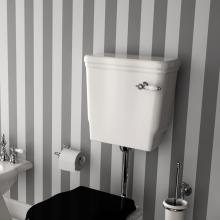 Low Level Ceramic Cistern with Lid Ellade