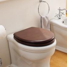 Wood wc seat Castellana