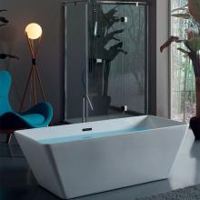 Freestanding acrylic bathtub cm 160x70 Firenze