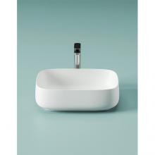 Countertop wash basin 55x35 cm Cognac Quadro