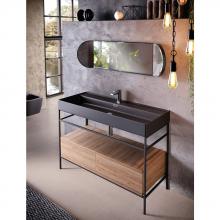 Countertop/Wall-hung washbasin cm 46x121 Faster Kiub