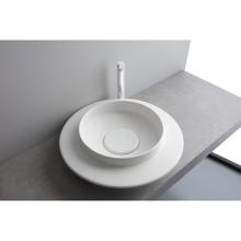Round Countertop Washbasin Wide-C