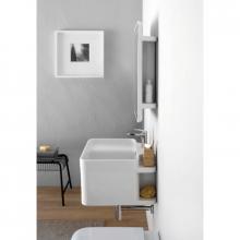 Wall-hung washbasin cm 60x50 Anfibio