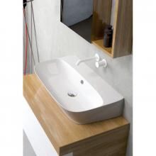 Wall-hung/countertop wash basin cm 90 Prua