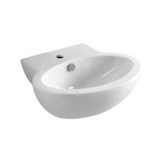 Wall-hung washbasin cm 55 Comoda