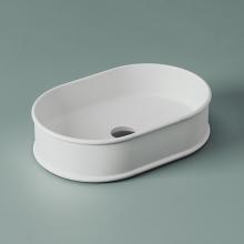 Oval Countertop Washbasin 60x40 cm Atelier