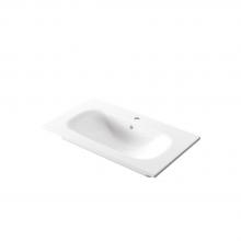 Recessed washbasin 81x46x h 16,8 cm Soft