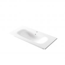 Recessed washbasin 96x46x h 16,8 cm Soft