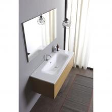 Recessed washbasin 106x51x h 16,8 cm Soft