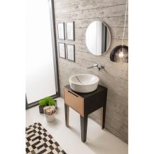 Round countertop washbasin Mizu