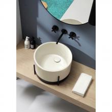 Washbasin with structure Ibrido Round Franciacorta