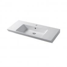 Countertop/inset washbasin cm 106 Edge