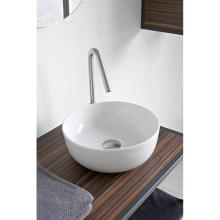 Round countertop washbasin Glam