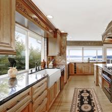 Countertop/semi-countertop Kitchen sink Lake