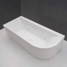 Freestanding corner acrylic bathtub 180x80 cm Milano
