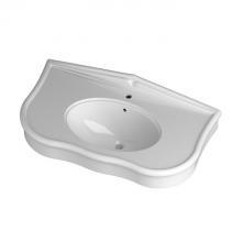 Wall-hung Washbasin cm 90  Paolina