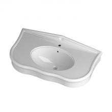 Wall-hung Washbasin cm 110 Paolina