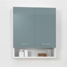 Laundry wall unit with two doors and shelf 50x24x70 Jolly