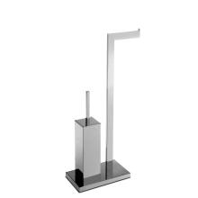 Standing Toilet Paper holder with Toilet Brush 4.0