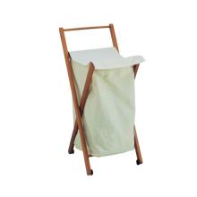 Laundry bag in solid wood Homi