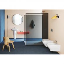 Wall-hung bidet cm 53x35xH34,5 Pratica