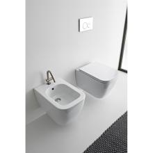 Wall-hung Clean Flush Wc + Bidet Teorema 2.0