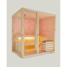 Sauna 200x150x H 206 cm Honey Project (4.5/6 Kw)