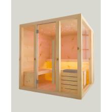Sauna 200x200x H 206 cm Honey Project (6/8 Kw)