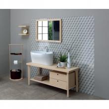 Ceramic washbasin 60x50xh30 Tina