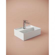 Countertop/wall-hung washbasin cm 38x27 Scalino