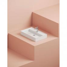 Countertop/wall-hung washbasin cm 75x48 Scalino
