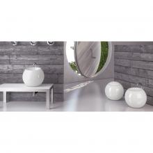 Back To wall Wc with horizontal white drain Sfera