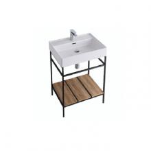 Structure with shelves for cm 60 washbasin Faster Kiub