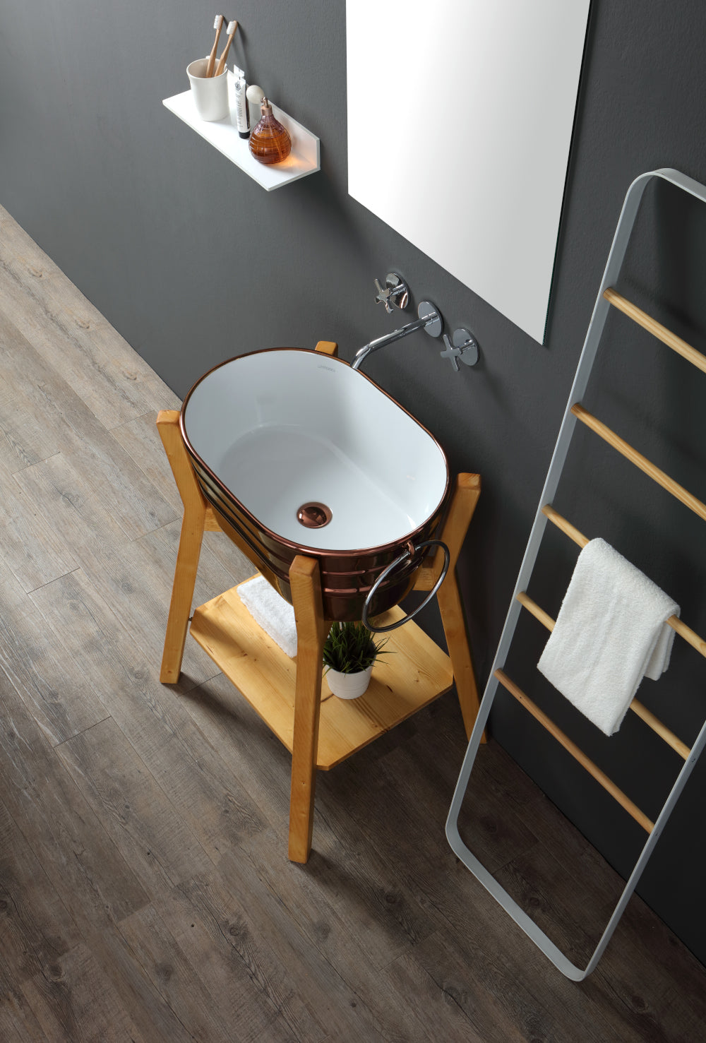 STRUTTURA DA TERRA ALTA IN LEGNO TINOZZA