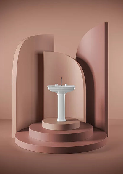 Lavabo sospeso cm 68x50 Civitas