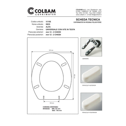 Copriwater Compatibile Iseo