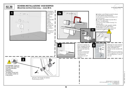 Bidet sospeso Giò Evolution
