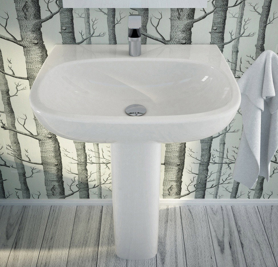 Lavabo da colonna/semicolonna cm 65 My