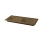 Consolle da incasso cm 121x51 Doppia Vasca Qubo Square