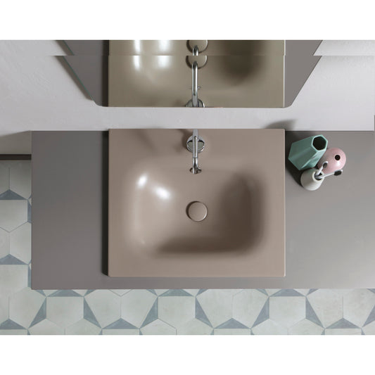 Lavabo da incasso 61x46x h 16,8 cm Soft
